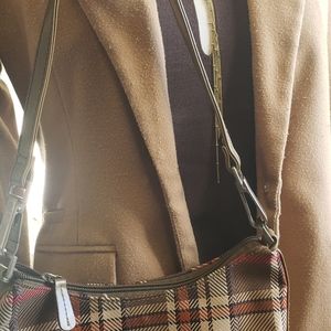 Plaid handbag